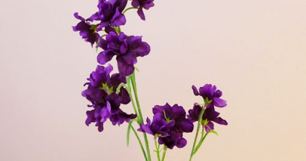 Purple deals artificial flowers